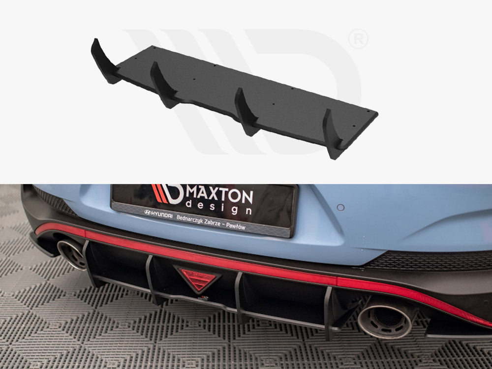 Street Pro Rear Diffuser Hyundai I30 N Fastback Mk3 Facelift - Wayside Performance 