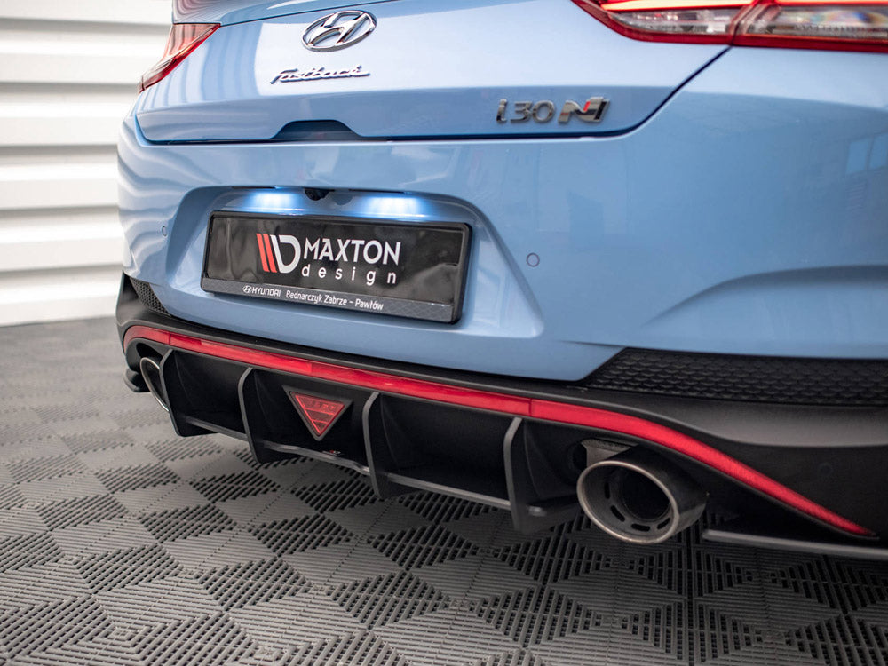 Street Pro Rear Diffuser Hyundai I30 N Fastback Mk3 Facelift - Wayside Performance 