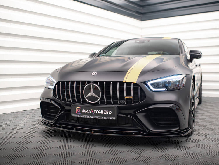 Front Splitter V.2 Mercedes AMG GT 63S 4-door Coupe Aero - Wayside Performance 