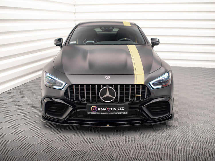 Front Splitter V.2 Mercedes AMG GT 63S 4-door Coupe Aero - Wayside Performance 