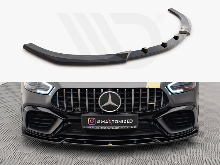 Front Splitter V.3 Mercedes AMG GT 63S 4-door Coupe Aero - Wayside Performance 