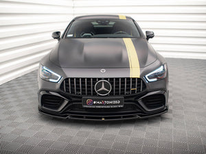 Front Splitter V.3 Mercedes AMG GT 63S 4-door Coupe Aero - Wayside Performance 