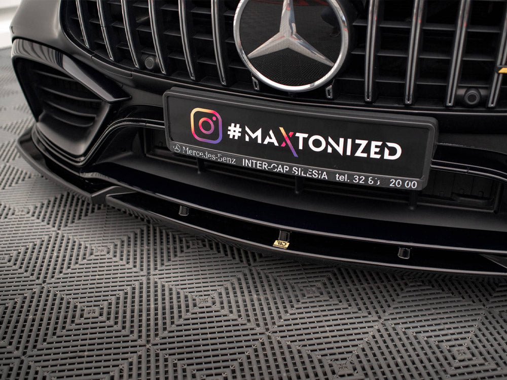 Front Splitter V.3 Mercedes AMG GT 63S 4-door Coupe Aero - Wayside Performance 