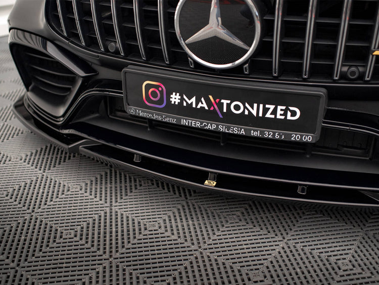 Front Splitter V.3 Mercedes AMG GT 63S 4-door Coupe Aero - Wayside Performance 