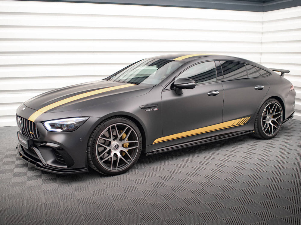 Side Skirts Splitters Mercedes AMG GT 63S 4-door Coupe - Wayside Performance 