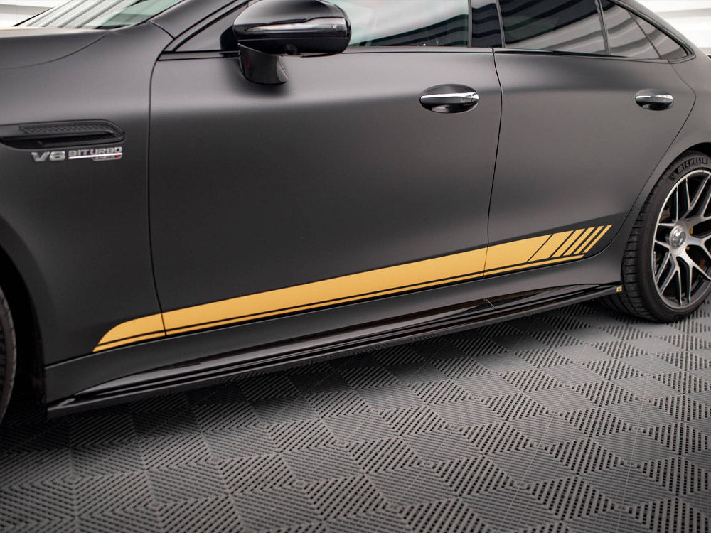 Side Skirts Splitters Mercedes AMG GT 63S 4-door Coupe - Wayside Performance 