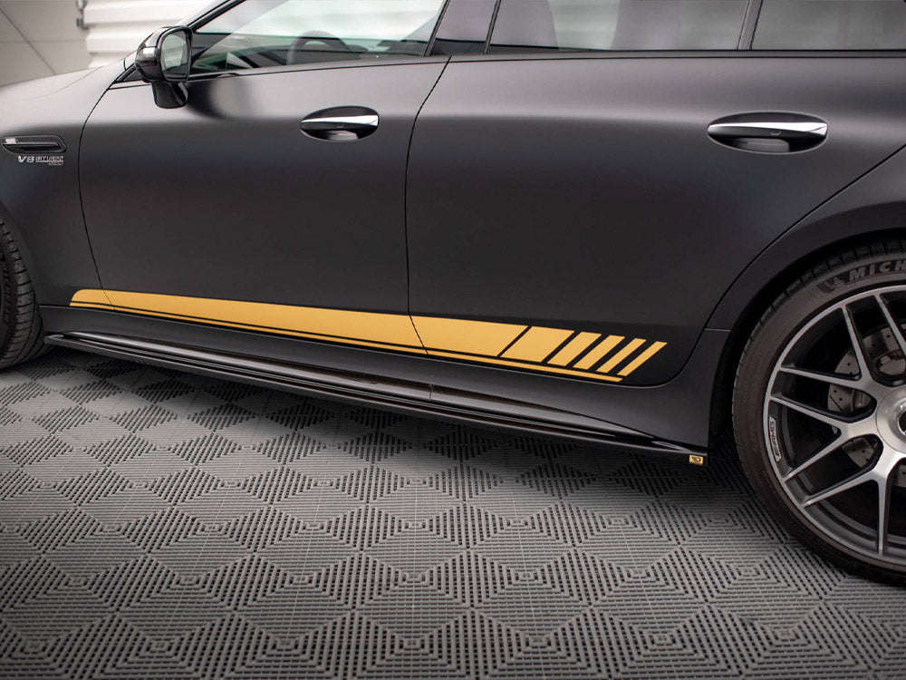 Side Skirts Splitters Mercedes AMG GT 63S 4-door Coupe - Wayside Performance 