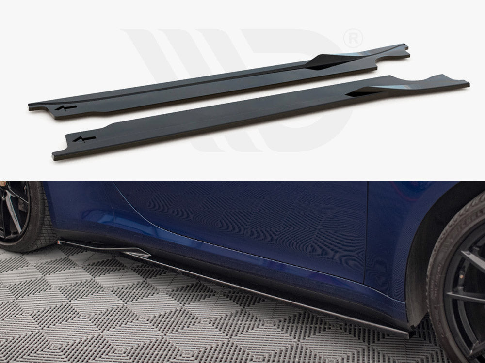 Side Skirts Diffusers V.1 Porsche 911 Carrera Aero / Carrera GTS 992 - Wayside Performance 