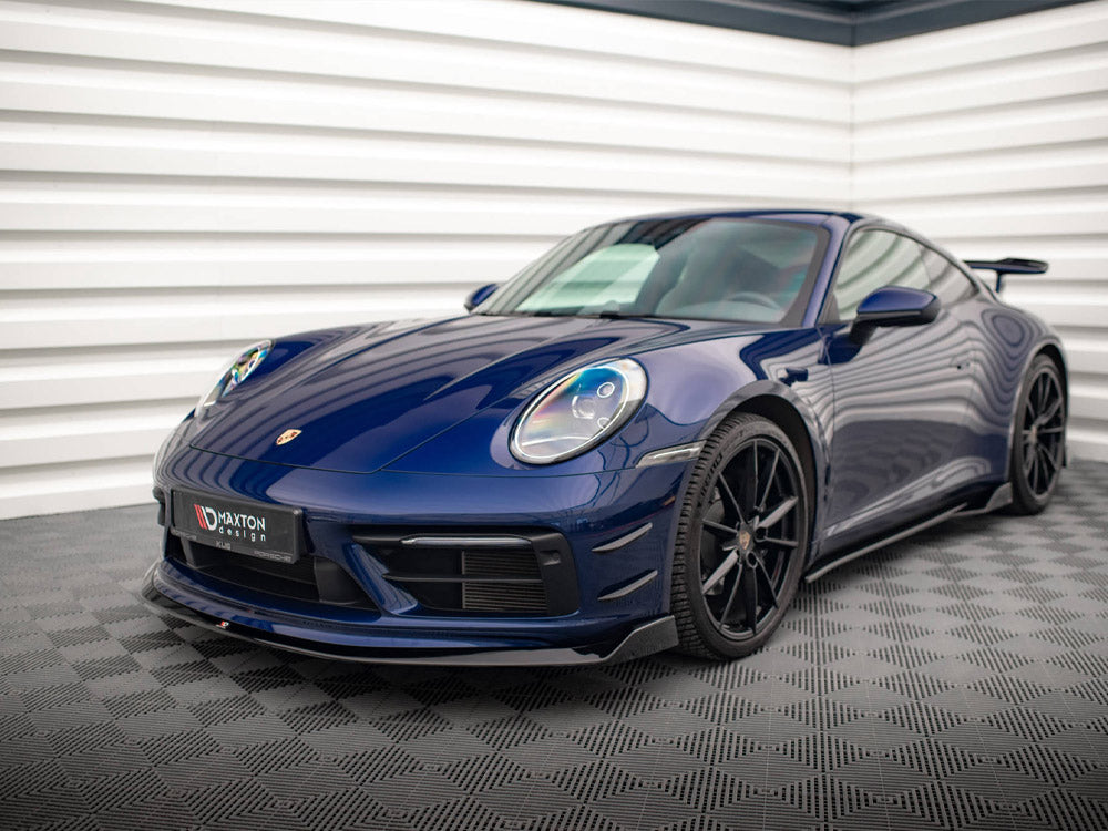 Front Bumper Wings (Canards) Porsche 911 Carrera Aero 992 - Wayside Performance 