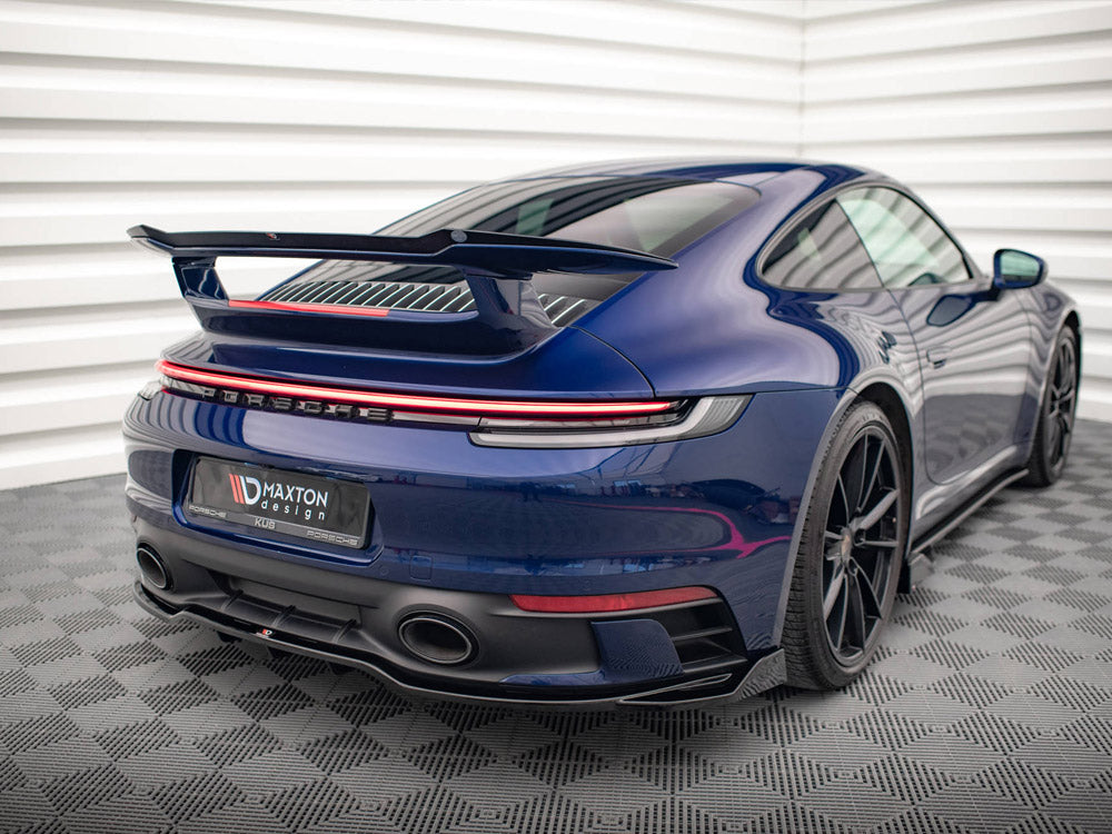 Central Rear Splitter (Vertical Bars) V.2 Porsche 911 Carrera Aero / Carrera GTS 992 - Wayside Performance 
