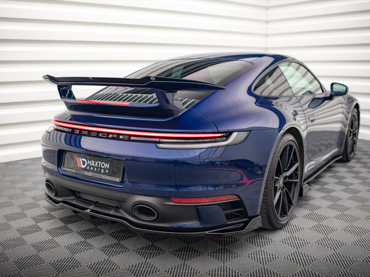 Central Rear Splitter (Vertical Bars) V.2 Porsche 911 Carrera Aero / Carrera GTS 992 - Wayside Performance 