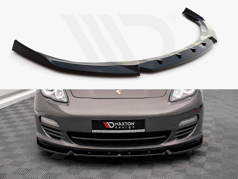 Front Splitter V.2 Porsche Panamera / Panamera Diesel 970 - Wayside Performance 