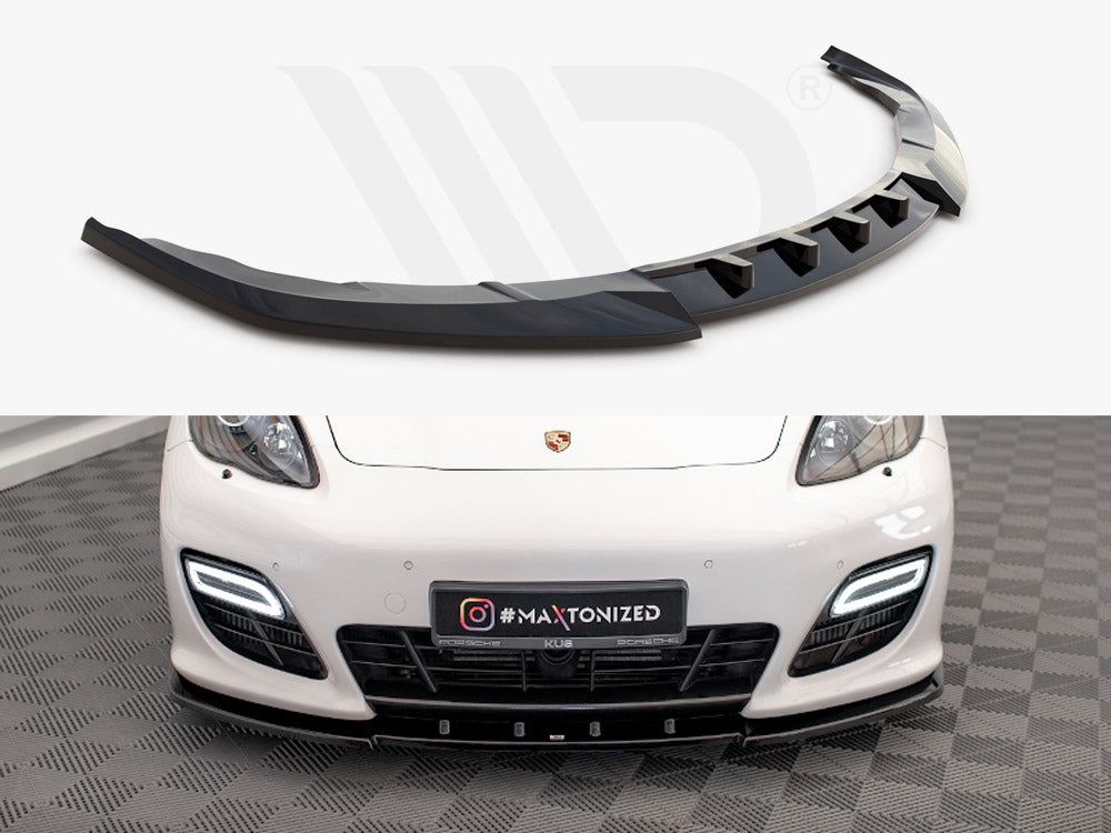 Front Splitter V.1 Porsche Panamera Turbo Sport Design Package 970 - Wayside Performance 