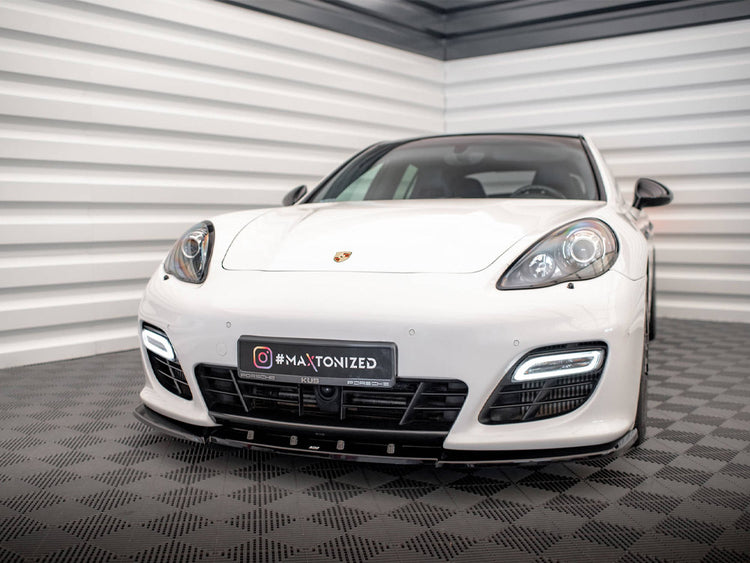 Front Splitter V.1 Porsche Panamera Turbo Sport Design Package 970 - Wayside Performance 