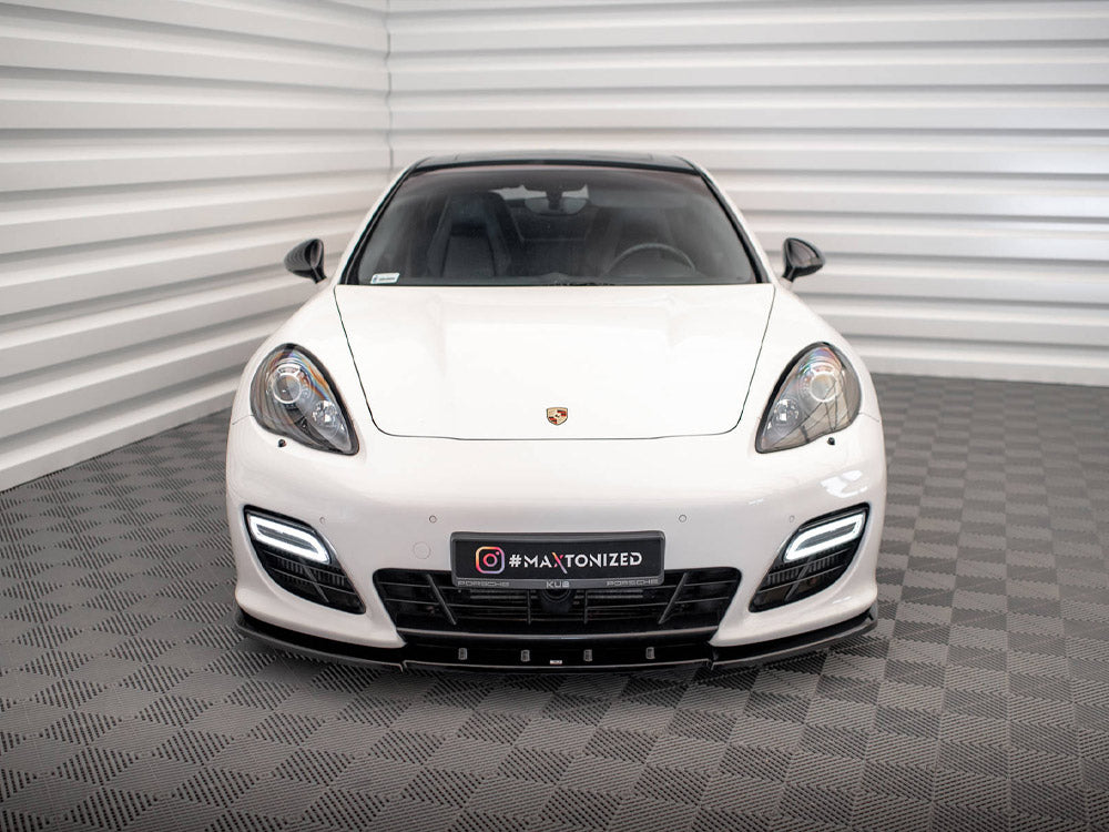 Front Splitter V.1 Porsche Panamera Turbo Sport Design Package 970 - Wayside Performance 