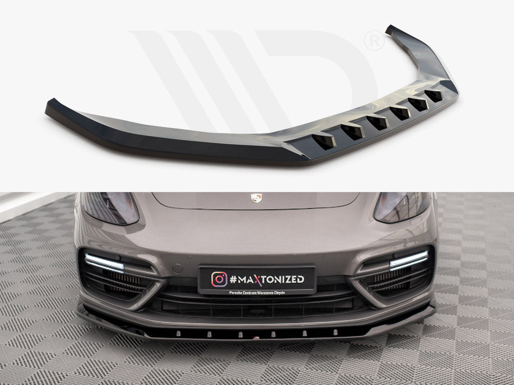 Front Splitter V.1 Porsche Panamera E-Hybrid 971 - Wayside Performance 