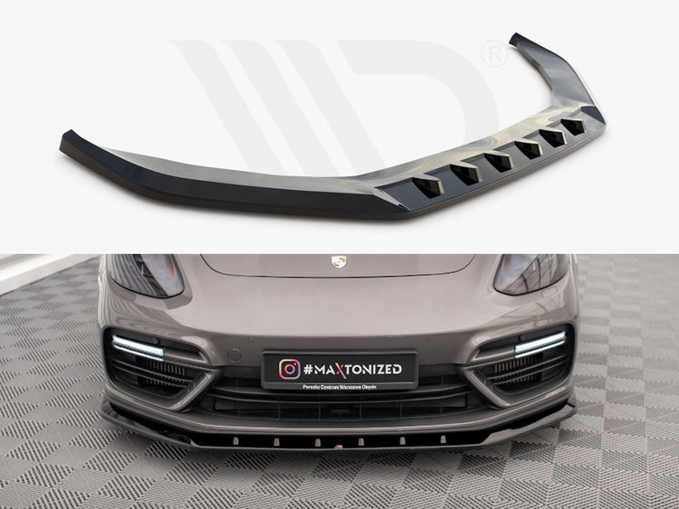 Front Splitter V.1 Porsche Panamera E-Hybrid 971 - Wayside Performance 