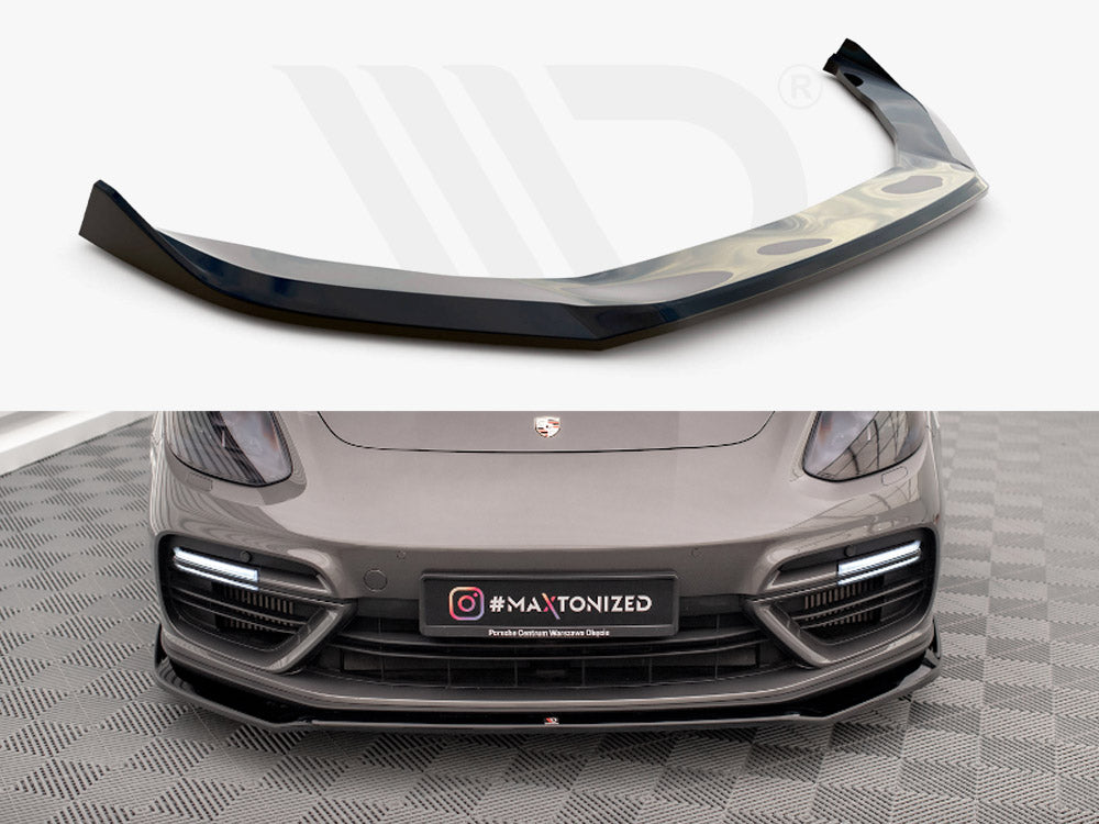 Front Splitter V.2 Porsche Panamera E-Hybrid 971 - Wayside Performance 