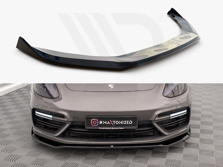 Front Splitter V.2 Porsche Panamera E-Hybrid 971 - Wayside Performance 