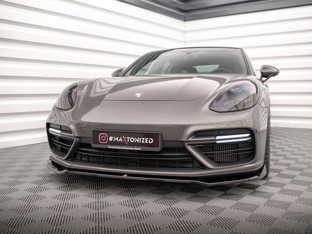 Front Splitter V.2 Porsche Panamera E-Hybrid 971 - Wayside Performance 