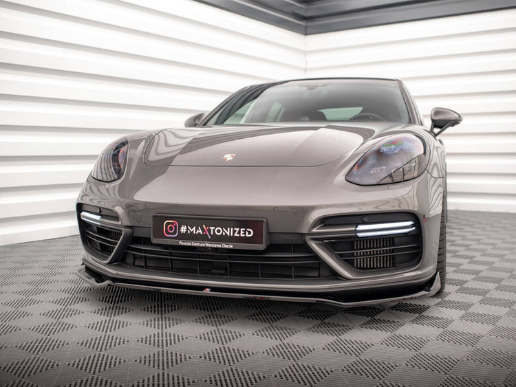 Front Splitter V.2 Porsche Panamera E-Hybrid 971 - Wayside Performance 