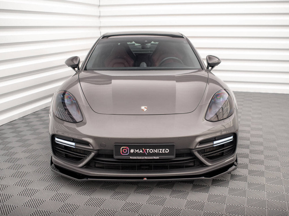 Front Splitter V.2 Porsche Panamera E-Hybrid 971 - Wayside Performance 