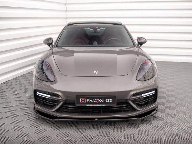 Front Splitter V.2 Porsche Panamera E-Hybrid 971 - Wayside Performance 