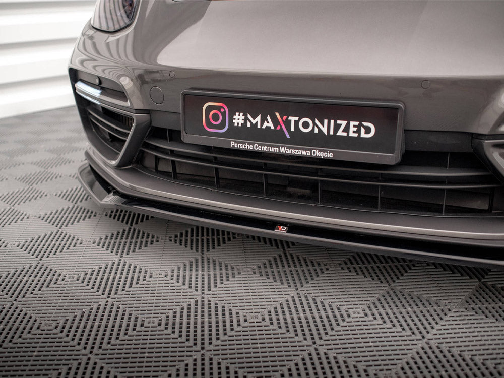 Front Splitter V.2 Porsche Panamera E-Hybrid 971 - Wayside Performance 