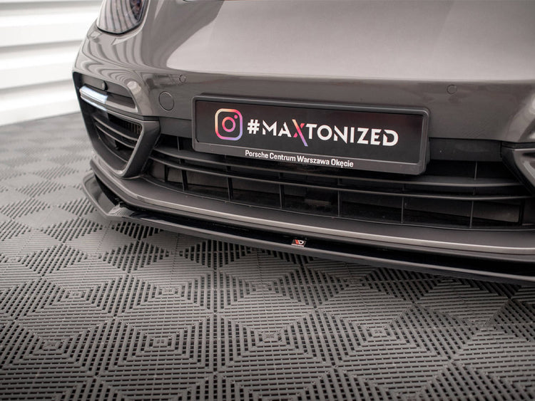 Front Splitter V.2 Porsche Panamera E-Hybrid 971 - Wayside Performance 