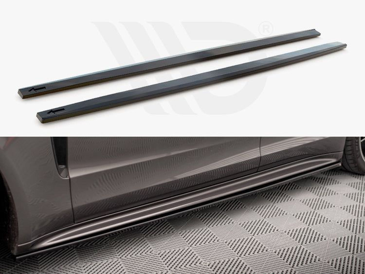 Side Skirts Diffusers Porsche Panamera E-Hybrid 971 - Wayside Performance 