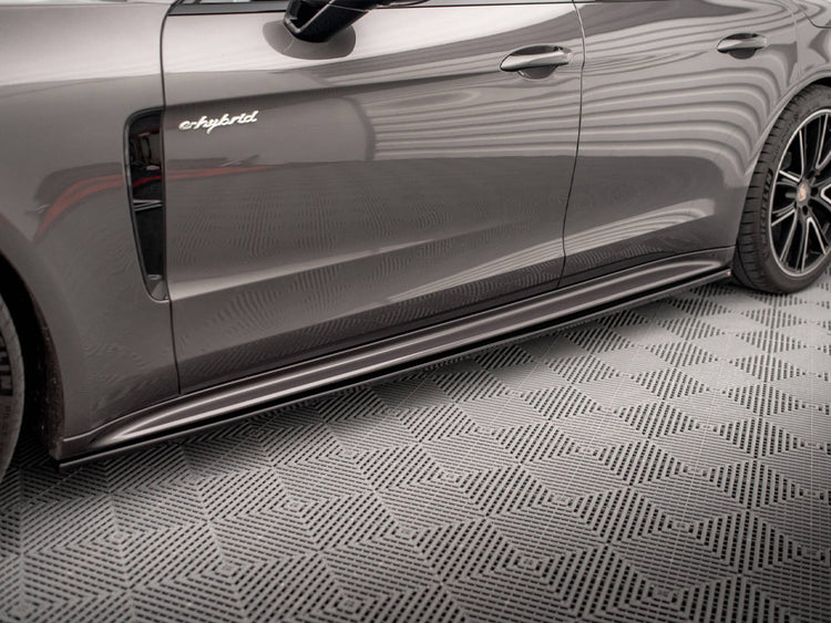 Side Skirts Diffusers Porsche Panamera E-Hybrid 971 - Wayside Performance 