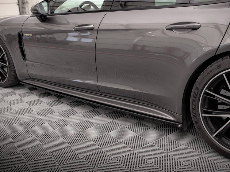 Side Skirts Diffusers Porsche Panamera E-Hybrid 971 - Wayside Performance 