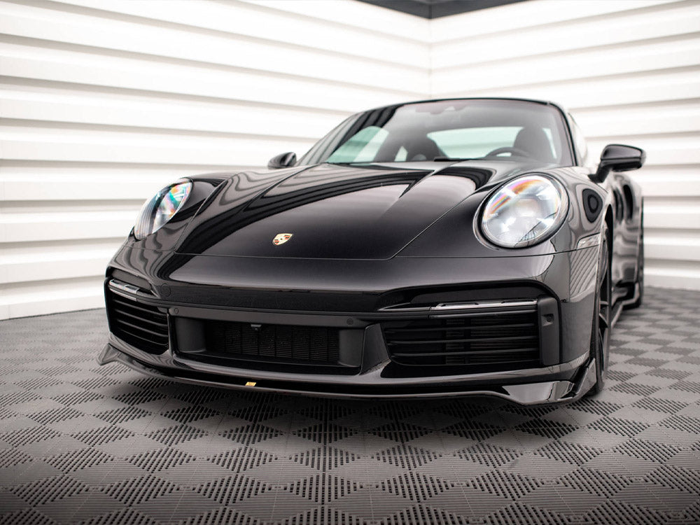 Front Splitter Porsche 911 Turbo S 992 - Wayside Performance 