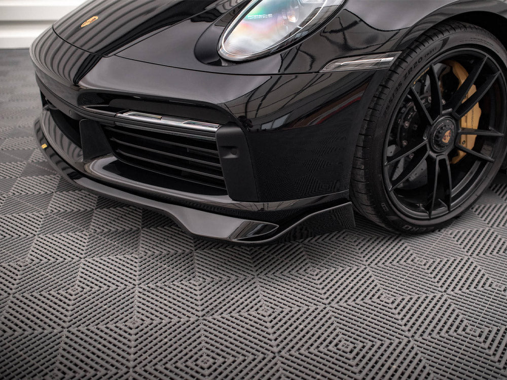 Front Splitter Porsche 911 Turbo S 992 - Wayside Performance 