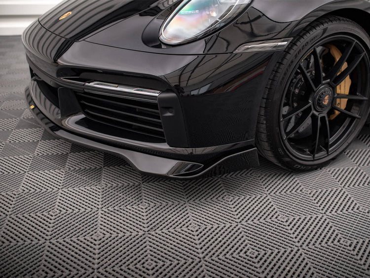 Front Splitter Porsche 911 Turbo S 992 - Wayside Performance 