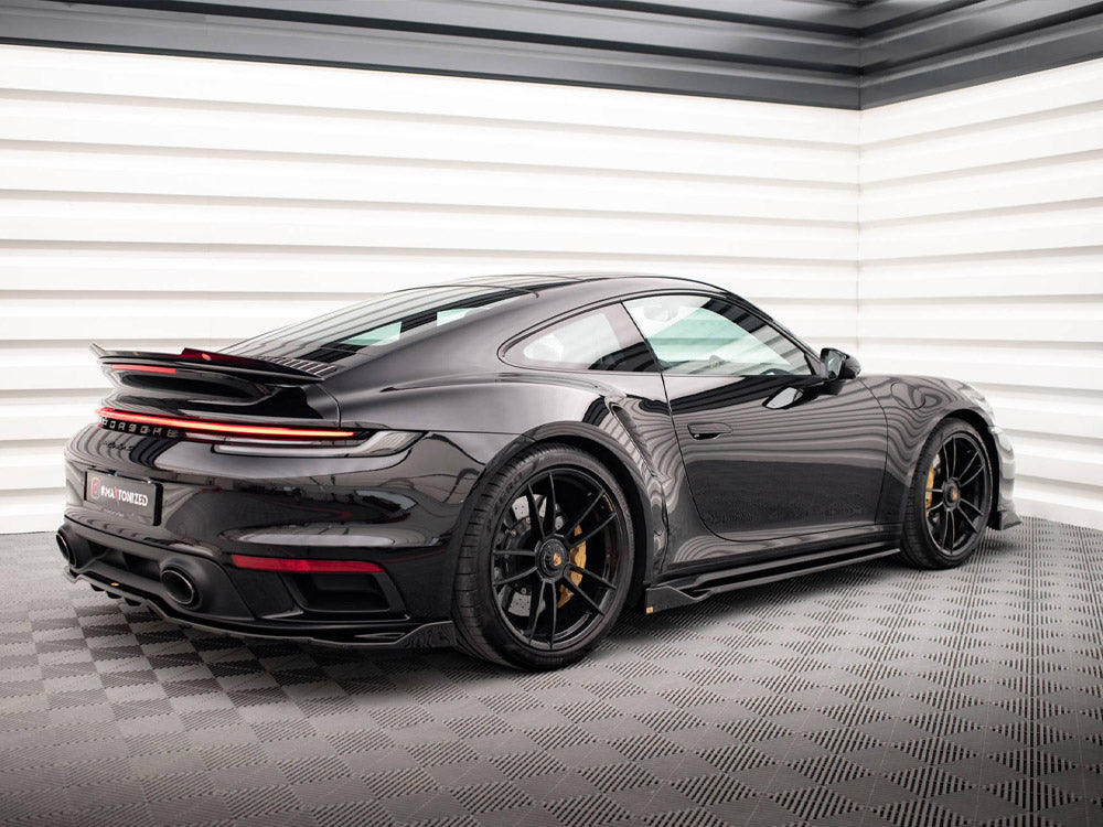 Side Skirts Diffusers Porsche 911 Turbo S 992 - Wayside Performance 