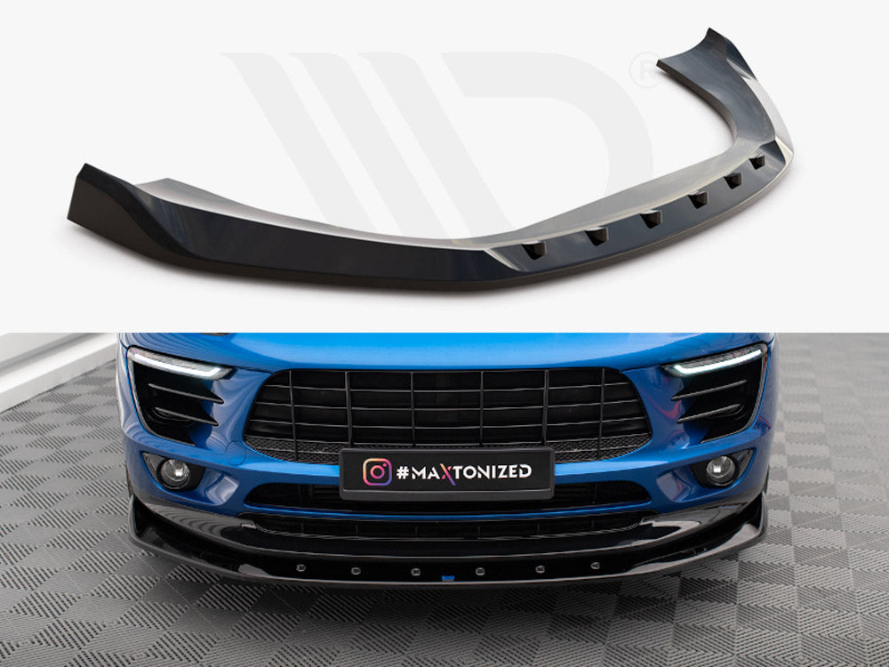 Front Splitter V.1 Porsche Macan Mk1 - Wayside Performance 