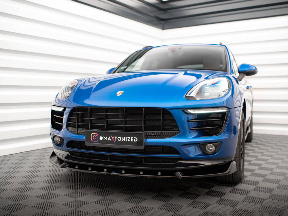 Front Splitter V.2 Porsche Macan Mk1 - Wayside Performance 
