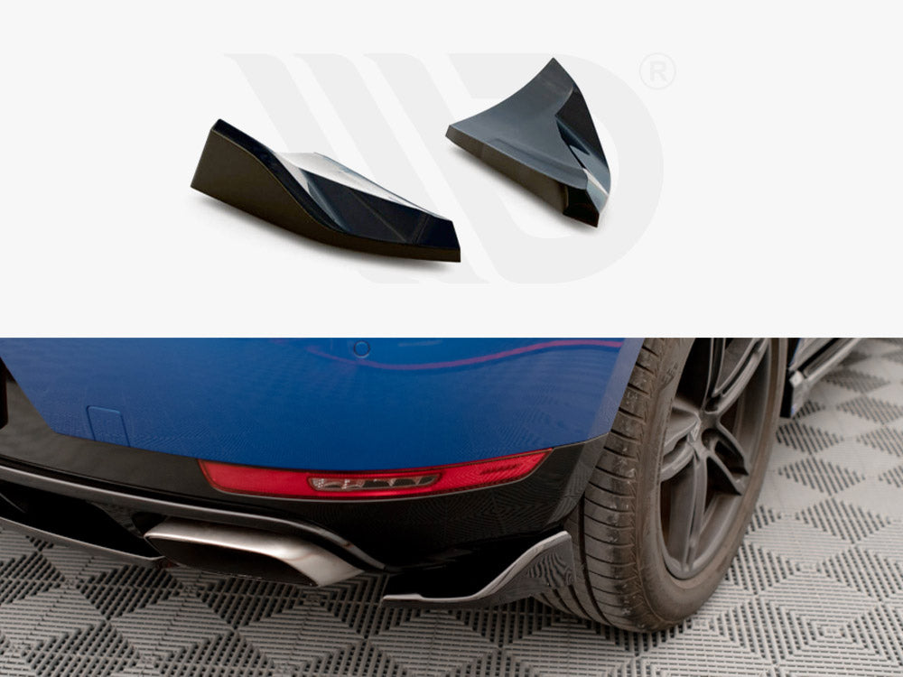 Rear Side Splitters Porsche Macan Mk1 - Wayside Performance 