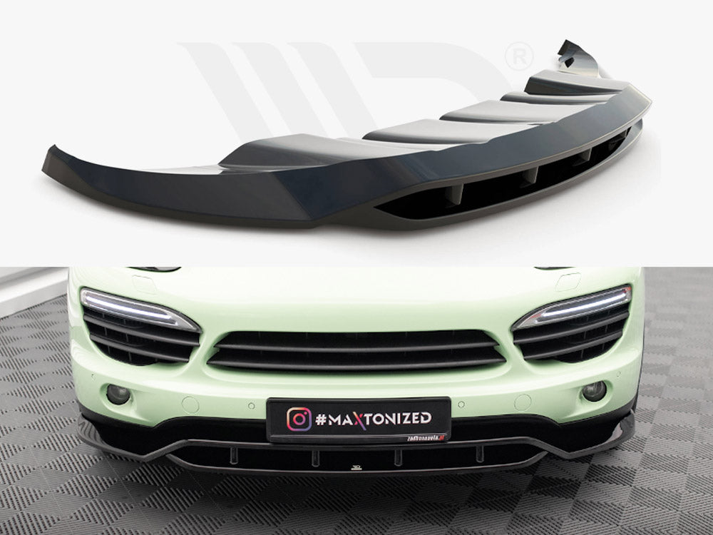 Front Splitter Porsche Cayenne Mk2 - Wayside Performance 