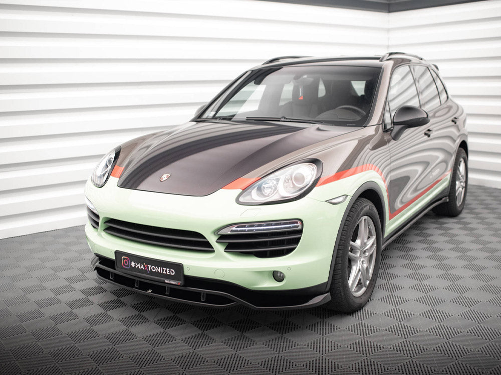 Front Splitter Porsche Cayenne Mk2 - Wayside Performance 