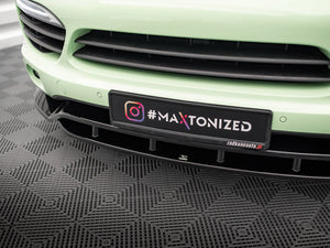 Front Splitter Porsche Cayenne Mk2 - Wayside Performance 