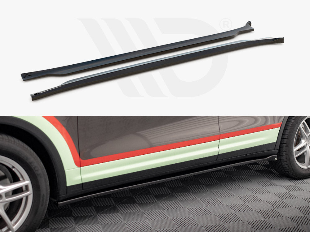 Side Skirts Diffusers Porsche Cayenne Mk2 - Wayside Performance 