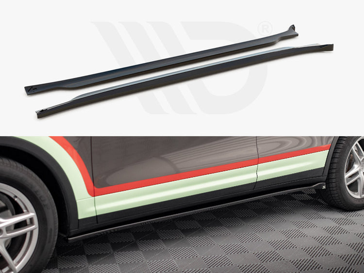 Side Skirts Diffusers Porsche Cayenne Mk2 - Wayside Performance 