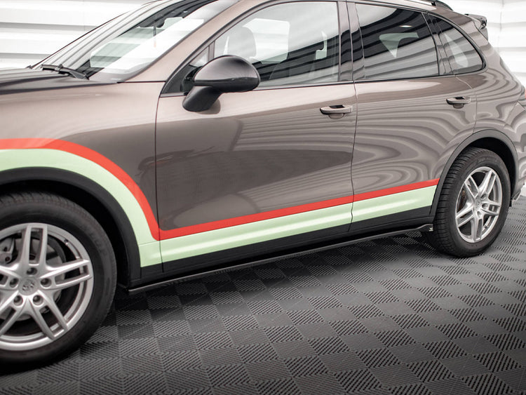 Side Skirts Diffusers Porsche Cayenne Mk2 - Wayside Performance 