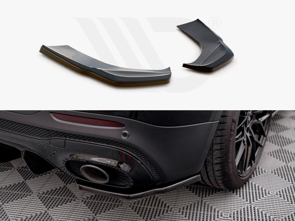 Rear Side Splitters Mercedes AMG GLB 35 X247 - Wayside Performance 