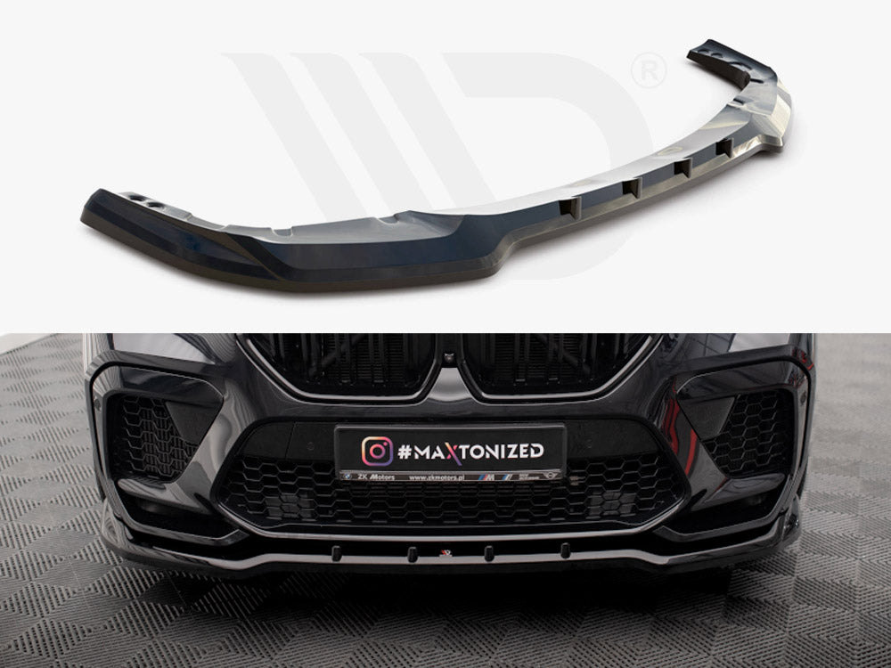 Front Splitter V.1 BMW X6 M F96 - Wayside Performance 