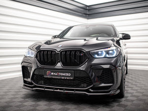 Front Splitter V.1 BMW X6 M F96 - Wayside Performance 