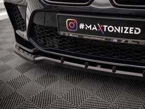Front Splitter V.1 BMW X6 M F96 - Wayside Performance 