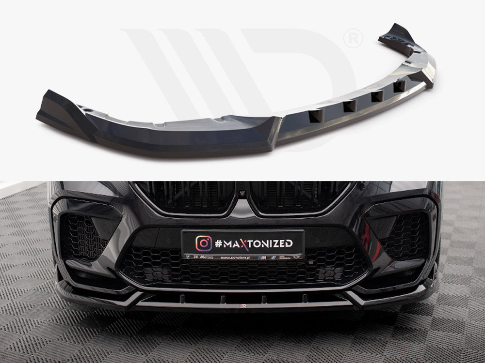 Front Splitter V.2 BMW X6 M F96 - Wayside Performance 